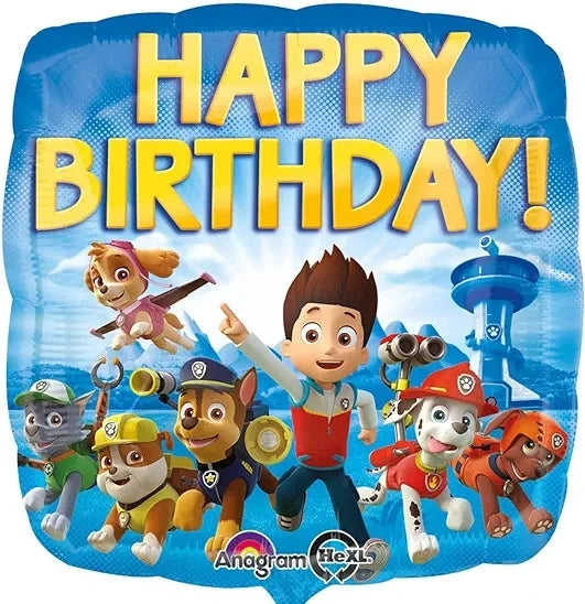 Paw Patrol Folienballon Blau