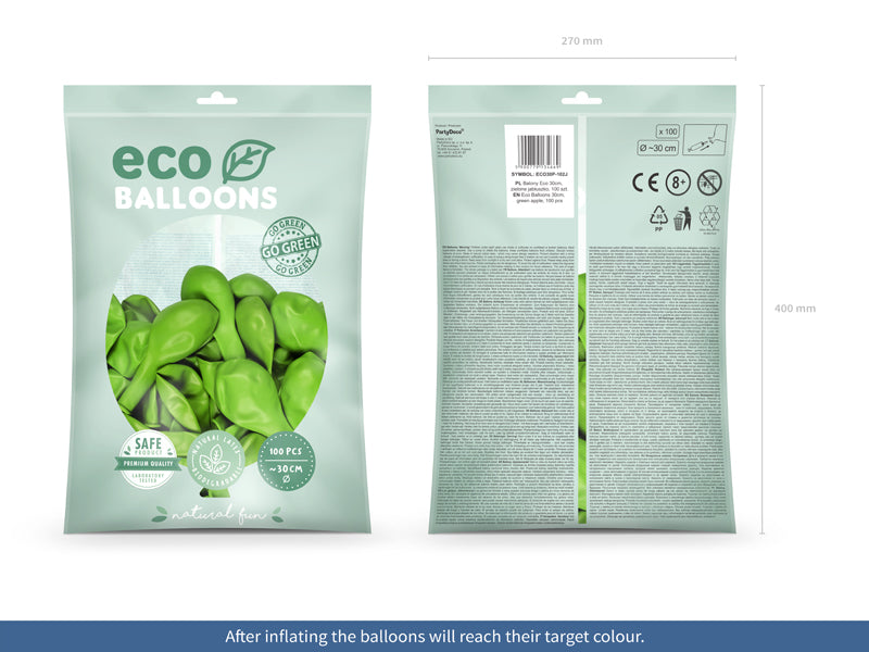 Eco Latexballon Pastell Grün