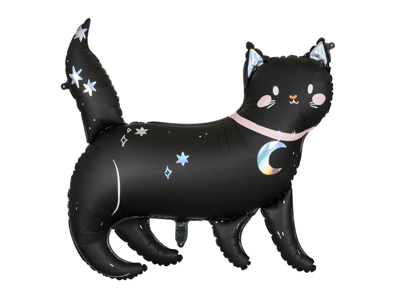 Halloween Folienballon Schwarz Katze