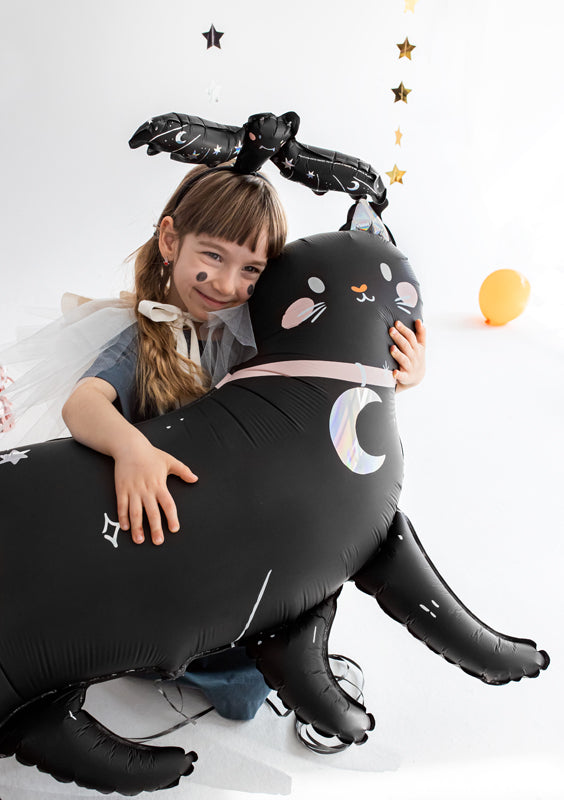Folienballon Schwarze Katze