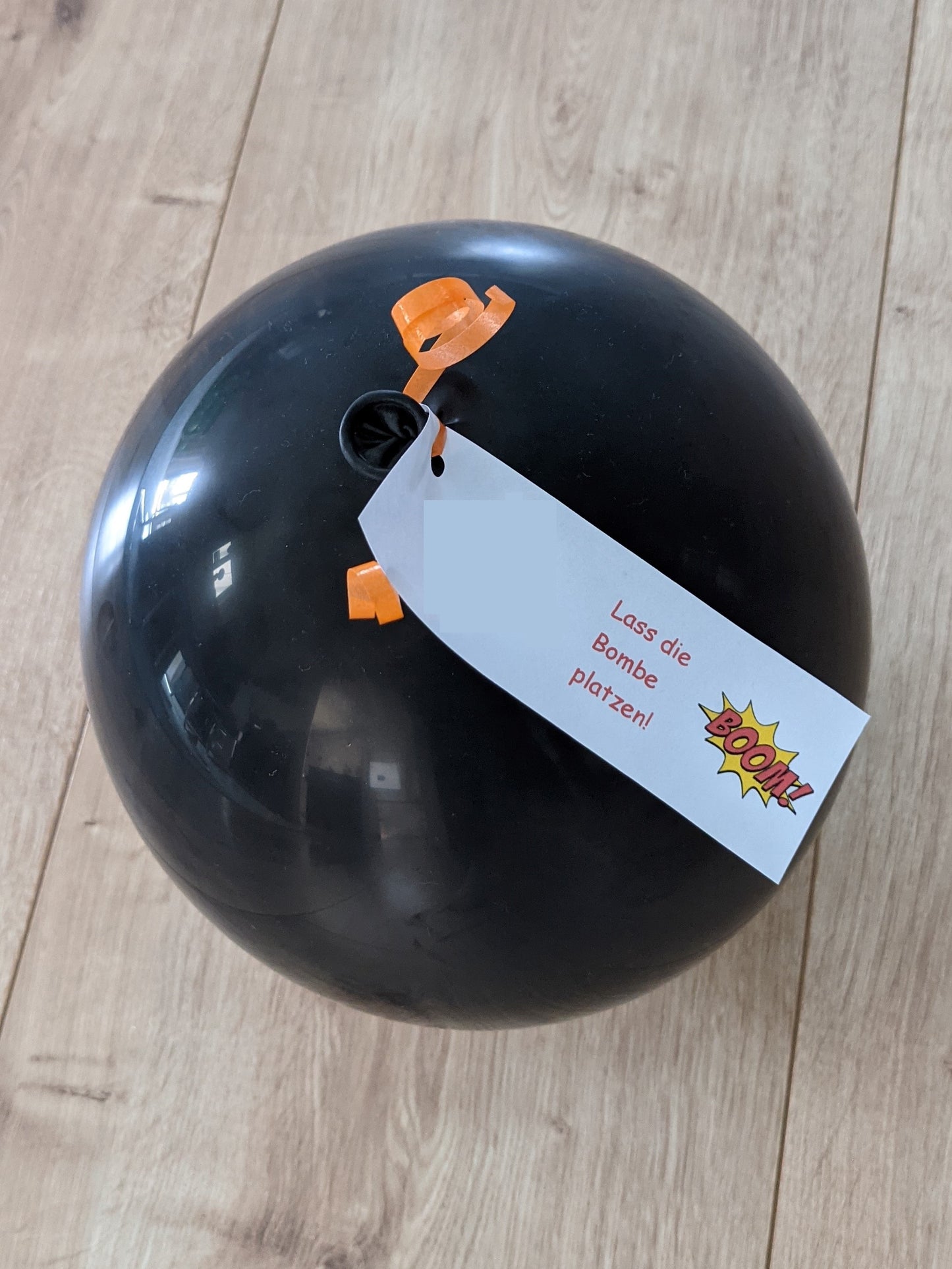 Mitgebsel Geschenk Partygäste Bombe Ballons Super Mario Party