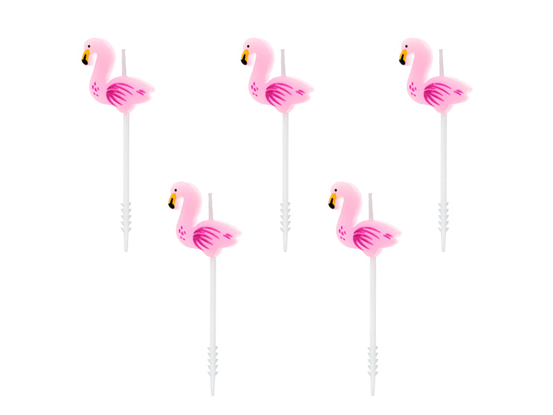 Kerzen Flamingo