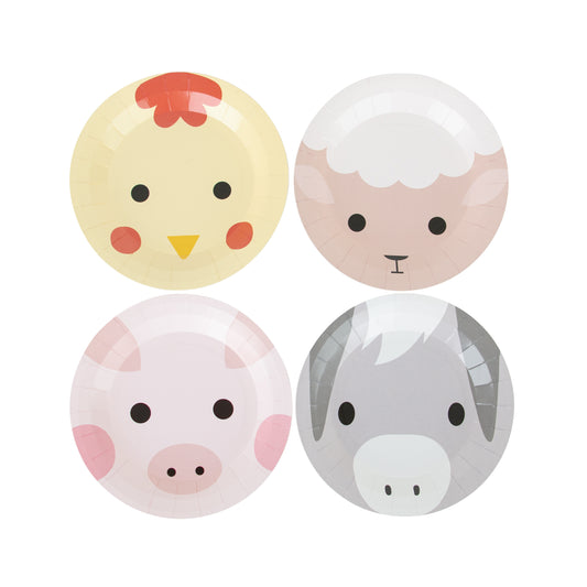 Bauernhof Kindergeburtstag Partyteller Pappteller