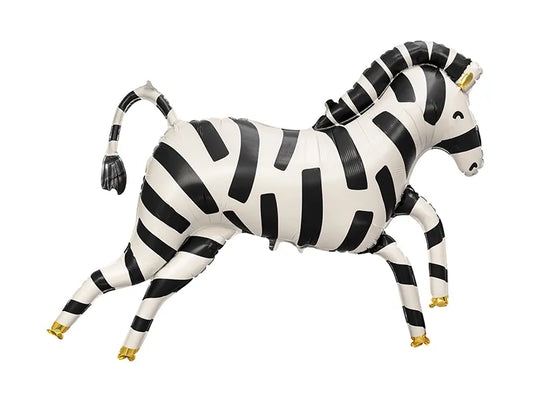 Folienballon Zebra