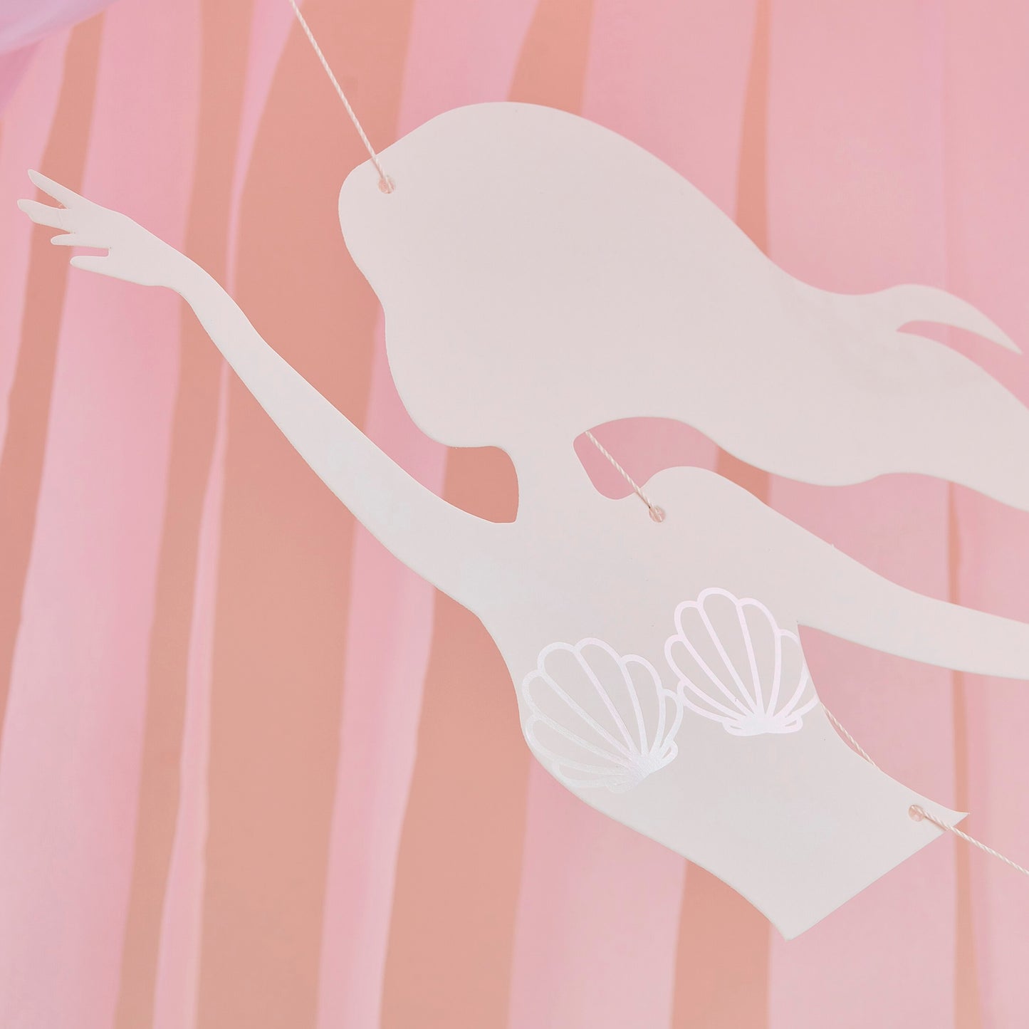 Schimmernde Meerjungfrau Party Geburtstag Deko Girlande Happy Birthday Ginger Ray