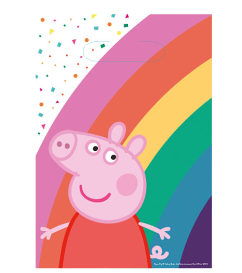 Peppa Pig Wutz Mitgebsel Gastgeschenk Tüte Papier