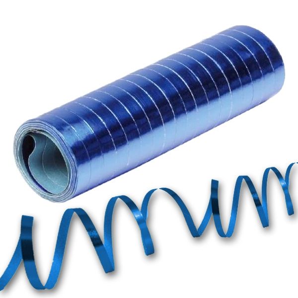 Luftschlangen Blau