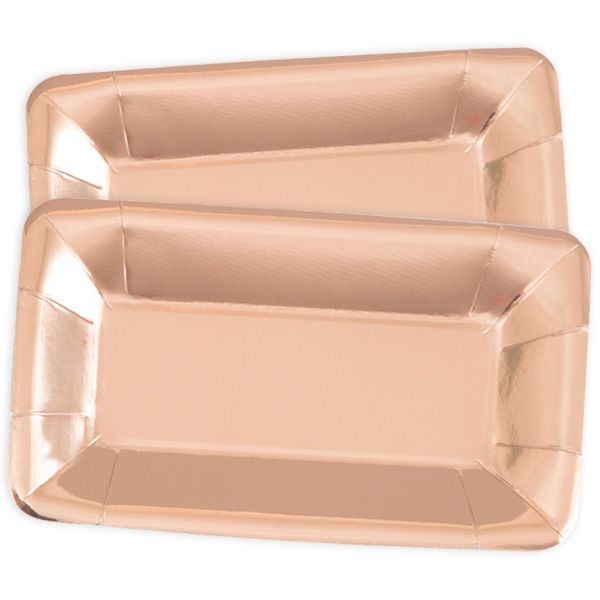 Servierteller Gold / Rosegold