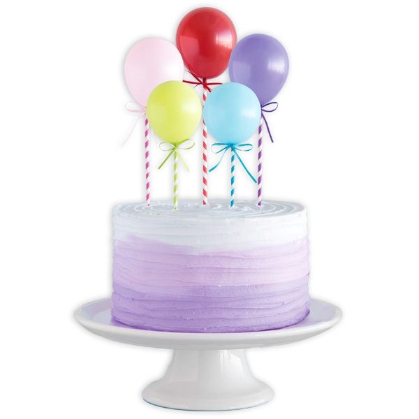 Caketopper Ballons Pastell Tortendeko