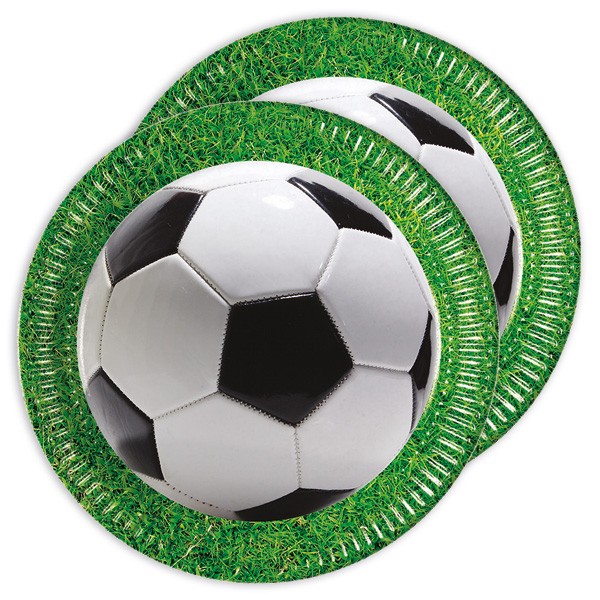 Partyteller Pappteller Fußball Soccer Party Geburtstag