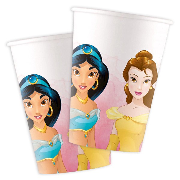 Disney Princess Partybecher Pappbecher Prinzessinnen Party Geburtstag