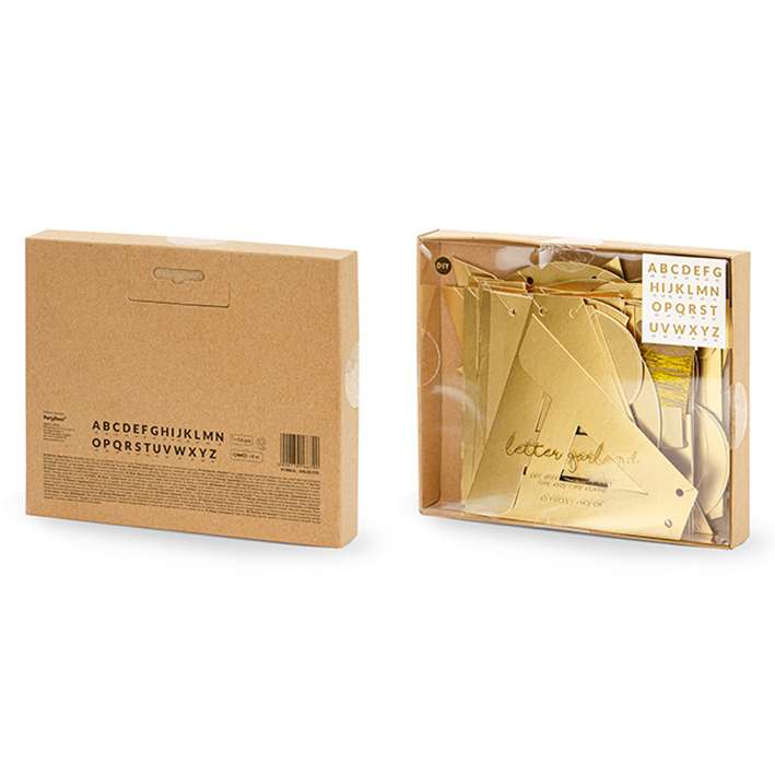 Buchstaben Girlande ABC