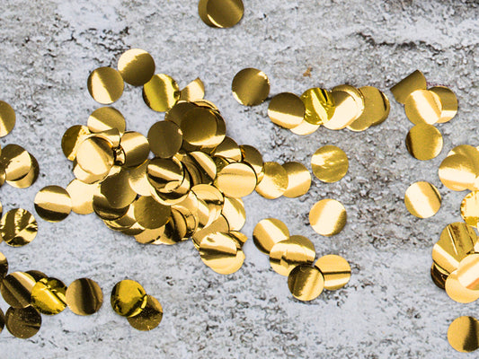 Konfetti Gold Metallic