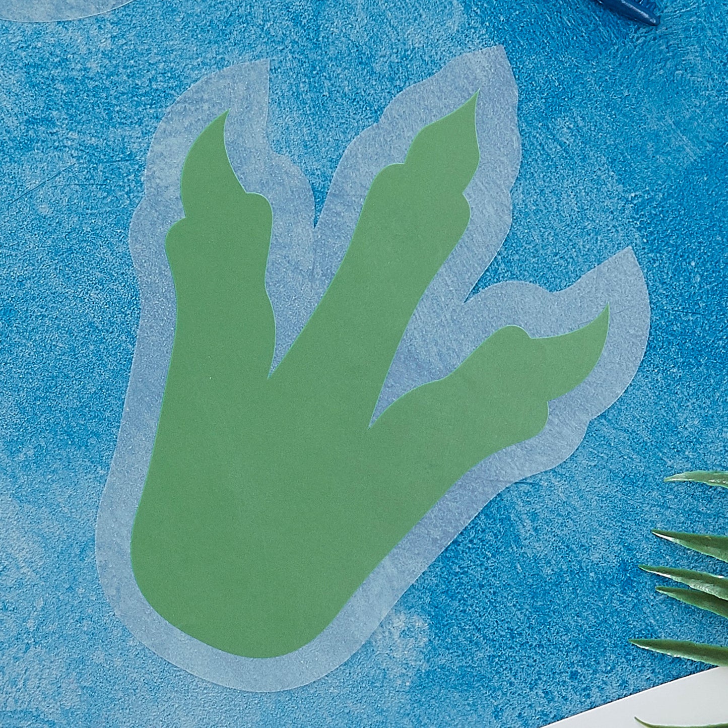 Dino Dinosaurier Fußabdrücke Sticker Party Geburtstag