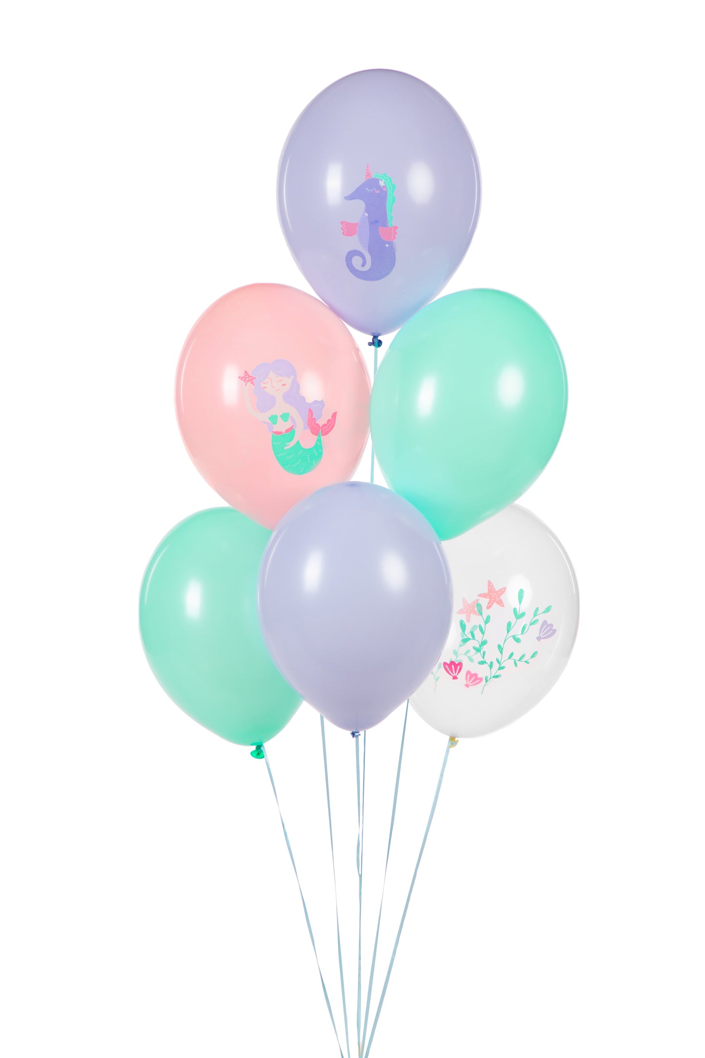 Meerjungfrau Party Mermaid Ballonmix Set Ballons Luftballons