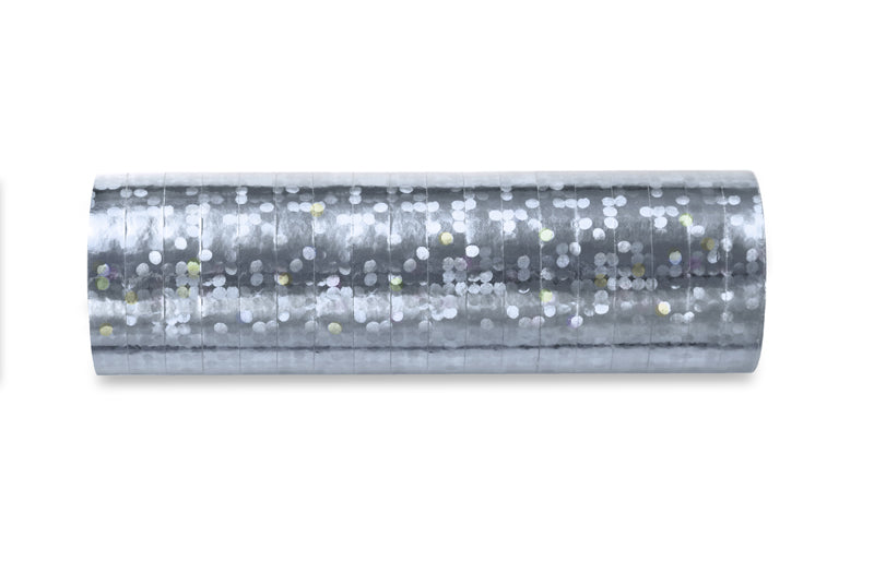 Luftschlangen Silber