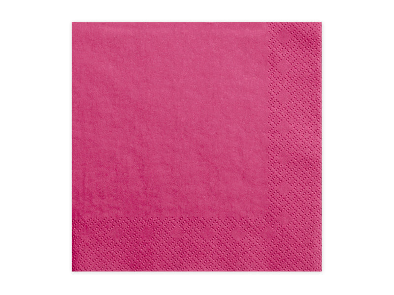 Servietten Rosa Pink