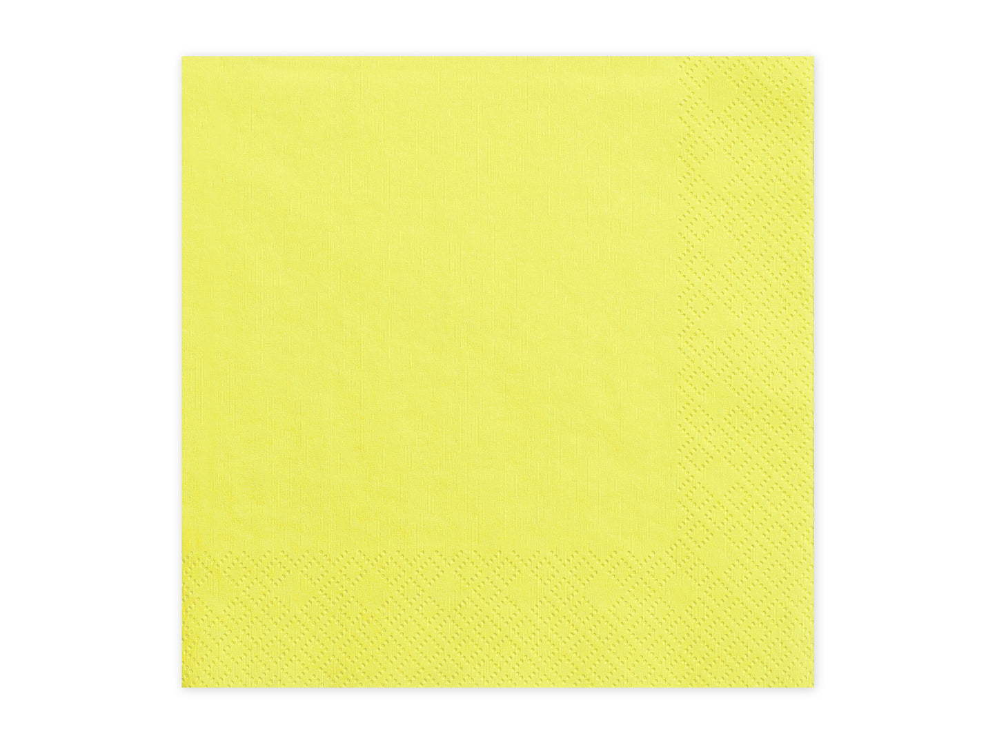 Servietten gelb