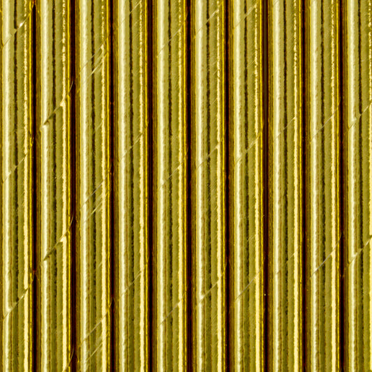 Trinkhalme Strohhalme Papiertrinkhalme Gold
