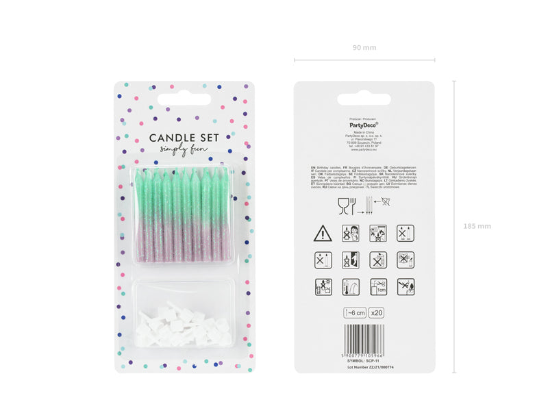 Meerjungfrau Party Geburtstag Kerzen Tortenkerze Tortendeko