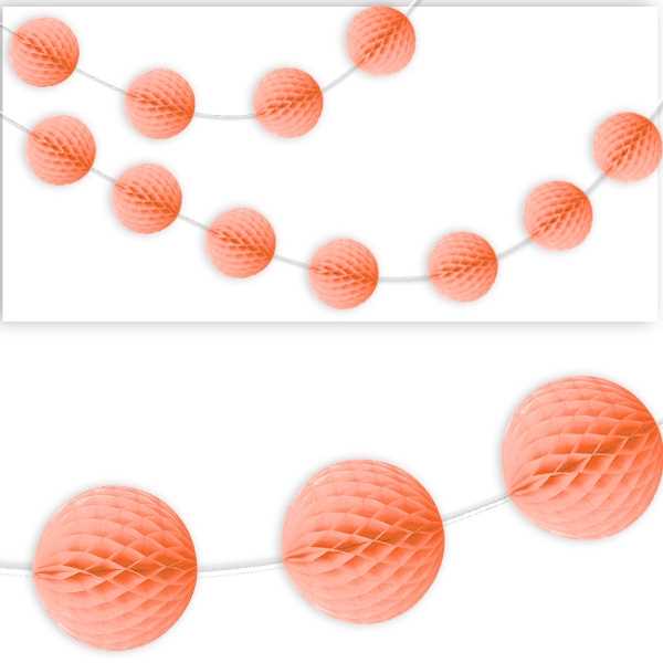 Wabenballkette Koralle