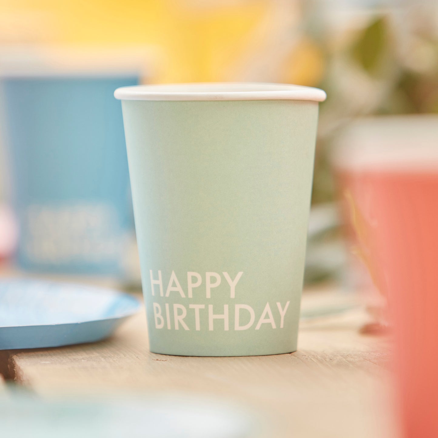 Partybecher Kunterbunt