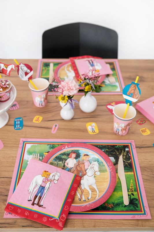 Bibi und Tina Kindergeburtstag Dekoration