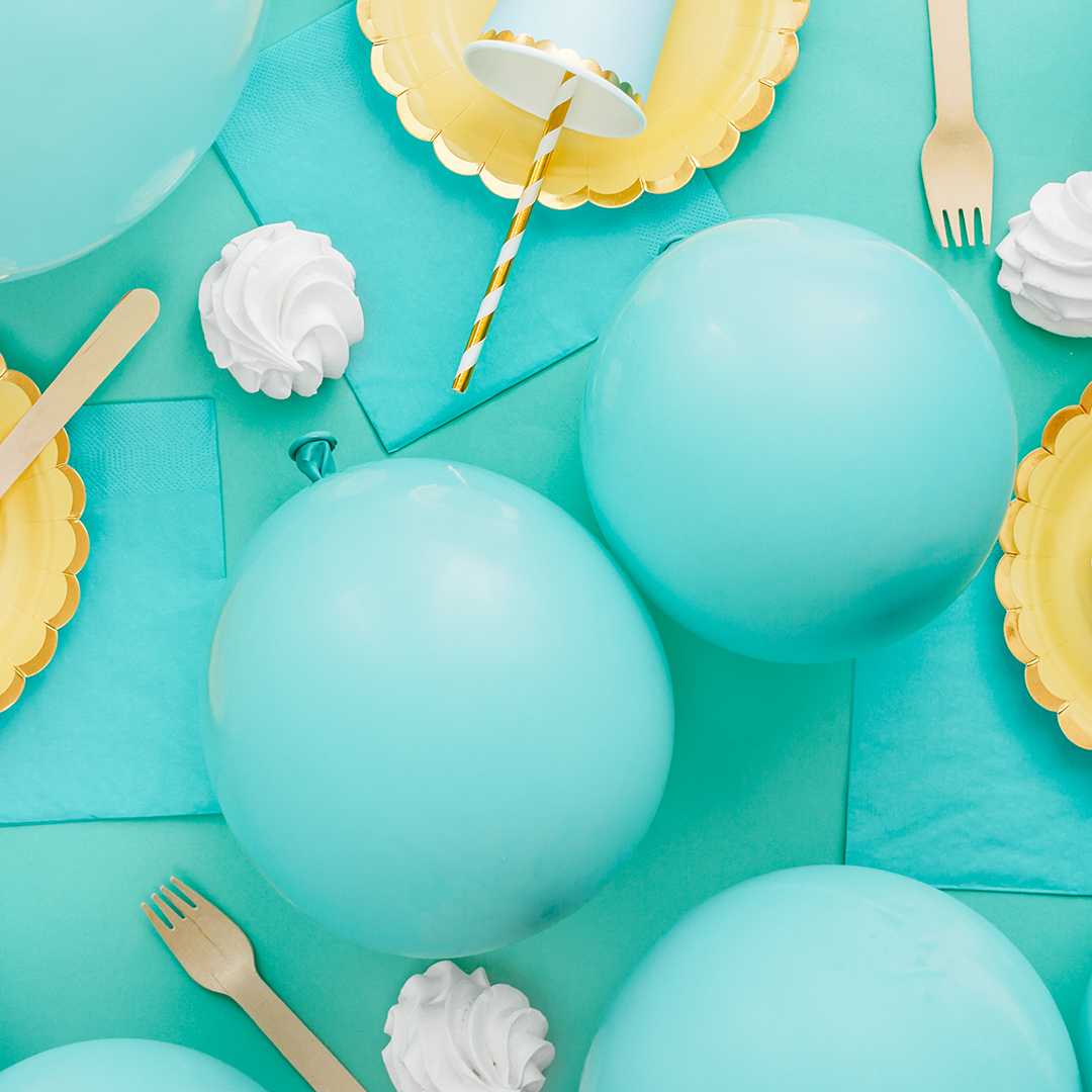 Dekoration in Mint