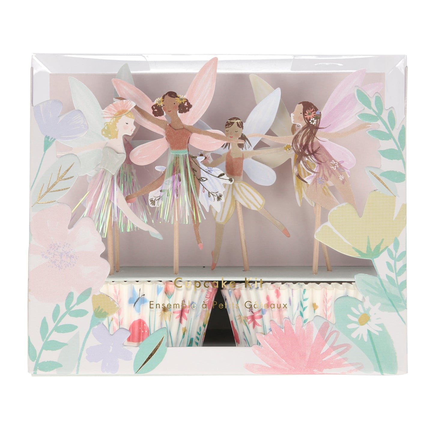 Feen Elfen Märchen Party Paket Set Meri meri Kuchendeko  Cupcake Caketopper  Muffins Muffinförmchen