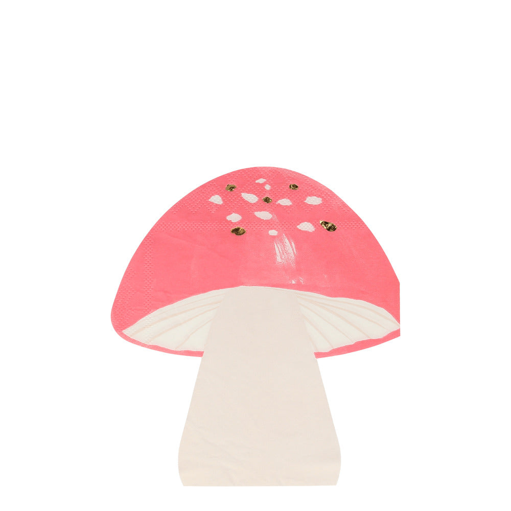 Meri Meri Wald Pilz Servietten Feen Party Geburtstag