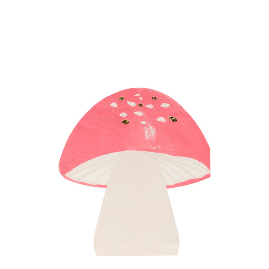 Meri Meri Wald Pilz Servietten Feen Party Geburtstag