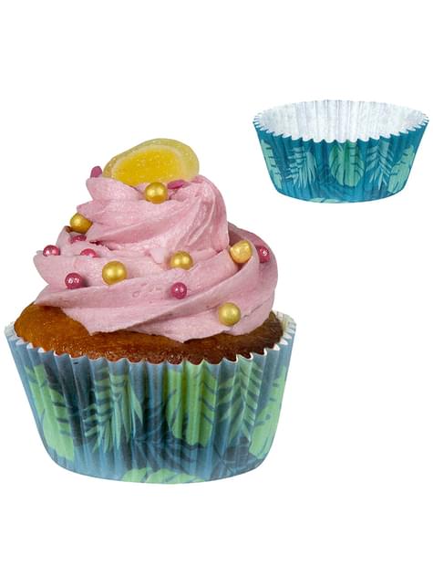 Muffinförmchen Tropical