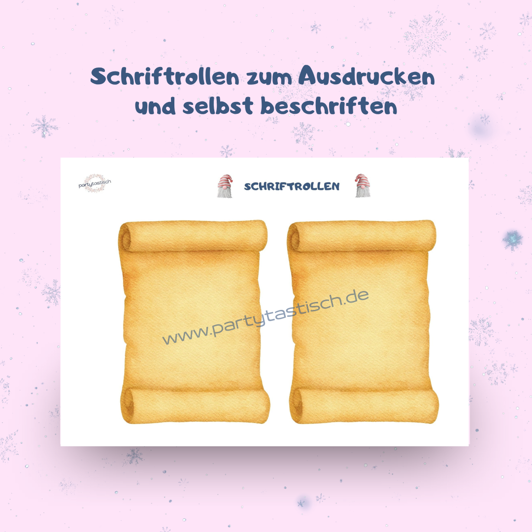 Wichtel Schriftrollen