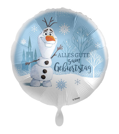 Die Eiskönigin Frozen Olaf Schneemann Alle Gute Geburtstag Ballon Folienballon