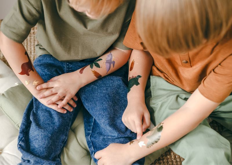 Tattoos Dinosaurier Geburtstag Party Mitgebsel