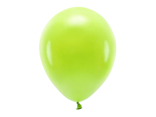 Eco Latexballon Luftballon Apfel Grün