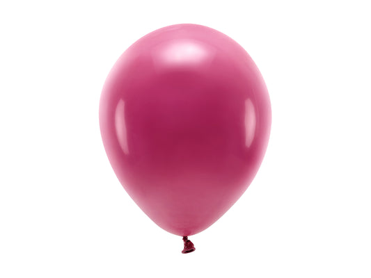Eco Luftballon Latexballon Deep Red Rot Weinrot