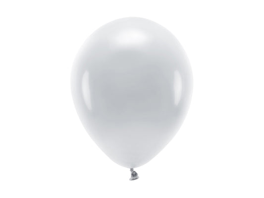 Eco Pastell Latexballon Luftballon Grau Hellgrau