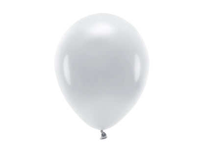 Eco Pastell Latexballon Luftballon Grau Hellgrau