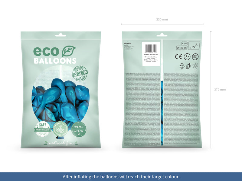 Eco Latexballon Pastell Türkis