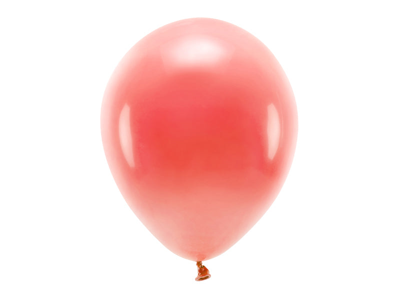 Eco Latexballon Luftballon Coral Koralle Rot