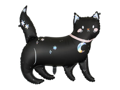 Halloween Folienballon Schwarz Katze