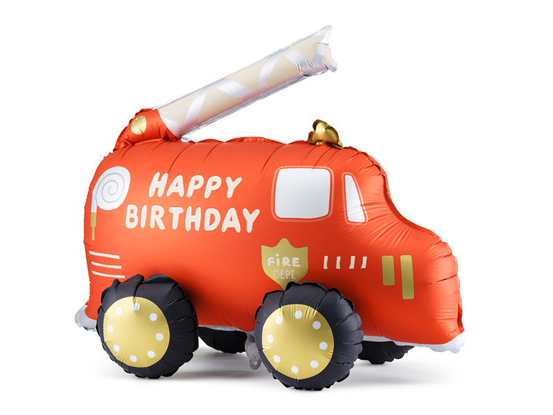 Folienballon Feuerwehr Kindergeburtstag