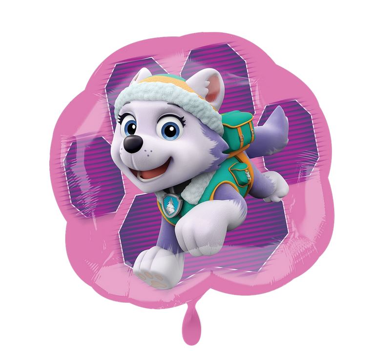 Wende Folienballon Paw Patrol Kindergeburtstag Party Deko Skye Everest