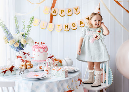 Pferde Geburtstag Dekoration Party Paket Set