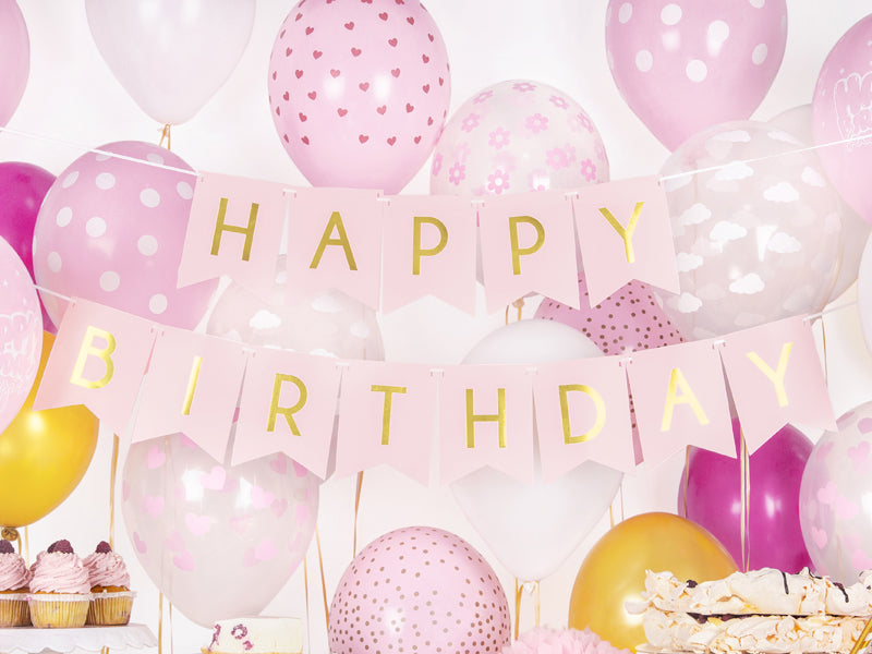 Happy Birthday Paket zum 1. Geburtstag Mädchen