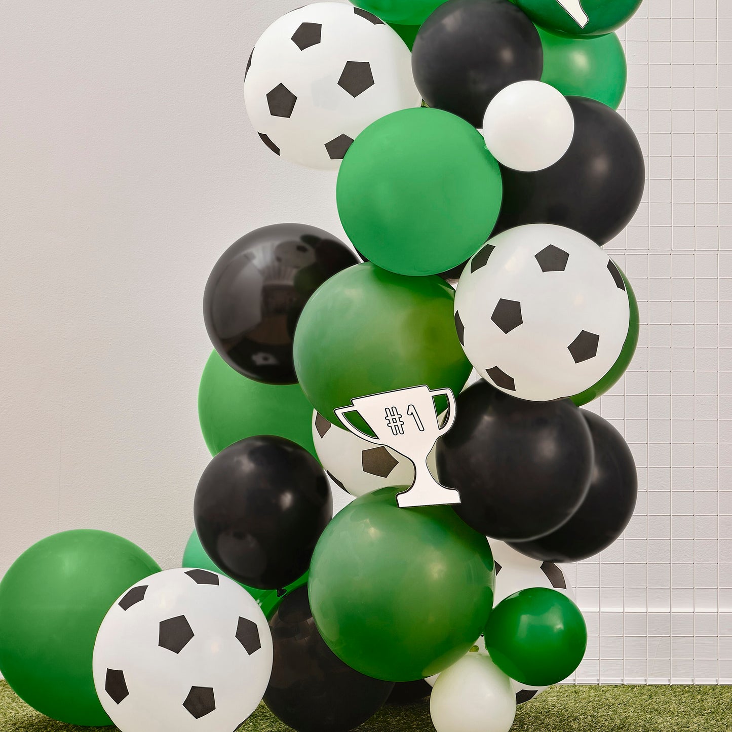 Ballongirlande Fußball Party Kindergeburtstag