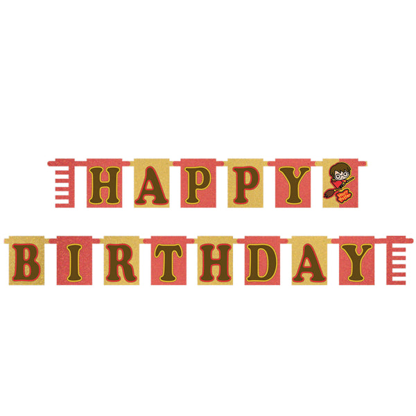 Harry Potter Party Comic Geburtstag Happy Birthday Girlande