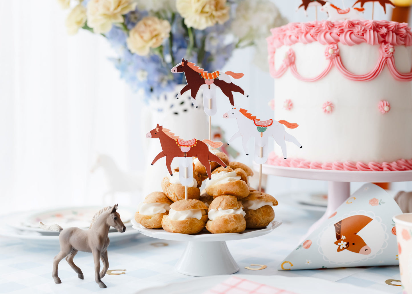 Pferde Geburtstag Dekoration Paket Set 