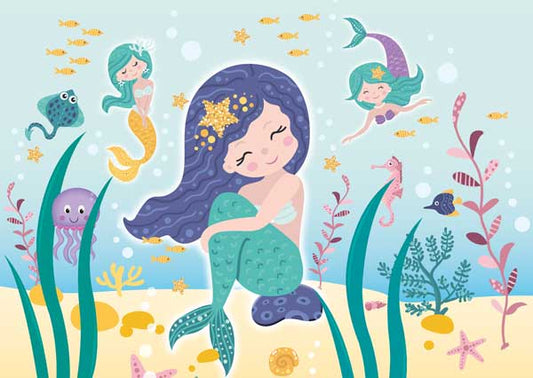 Einladungen Meerjungfrauen Kindergeburtstag